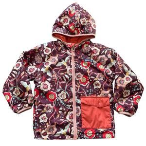 Patagonia Baby Reversible Puff-Ball Jacket Lightweight Wind Resistant Size 4T